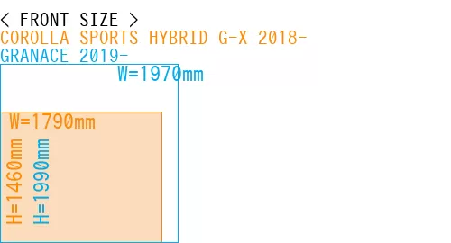 #COROLLA SPORTS HYBRID G-X 2018- + GRANACE 2019-